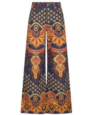 Valentino Garavani Wide Jeans - Arancione