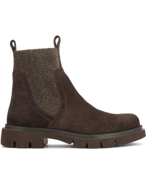 Kazar Schoenen ,Bruin ,Leer Chelsea Boots