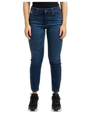 Guess Jeans ,Blauw ,Katoen High-Waist Skinny Jeans