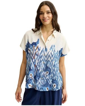 iN FRONT Blouses - Azul