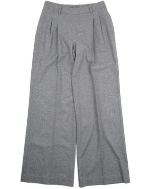 Ermanno Scervino Wide Trousers - Grey