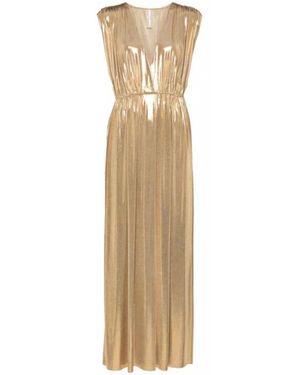 Norma Kamali Athena Gown - Naturel
