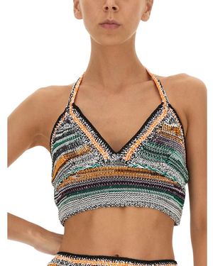 Miista Tops > Sleeveless Tops - Blauw