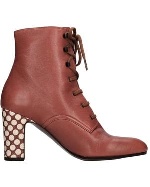 Chie Mihara Heeled Boots - Rojo