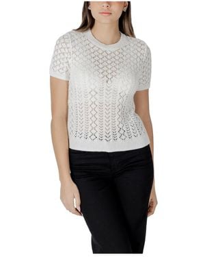 ONLY Round-Neck Knitwear - Wit