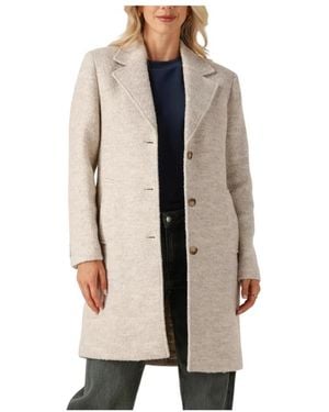 SELECTED Boucle Lano Mantel Für Frauen - Blau