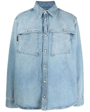 Balmain Denim Shirts - Blue