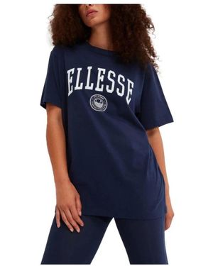 Ellesse Tops ,Blauw ,Neri Tee Shirt