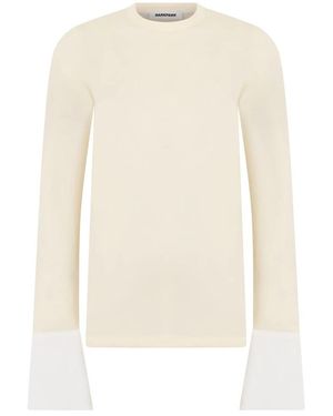 DARKPARK Long Sleeve Tops - White