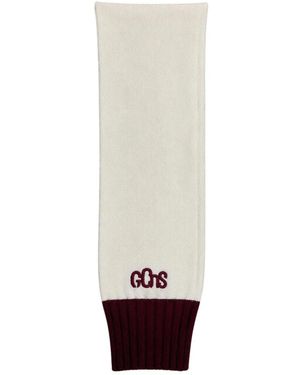 Gcds Winter Scarves - Bianco
