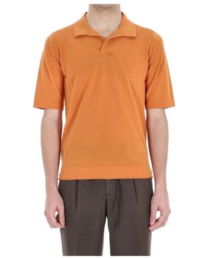 Ballantyne Polo Shirts - Orange