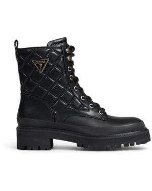 Guess Lace-Up Boots - Nero