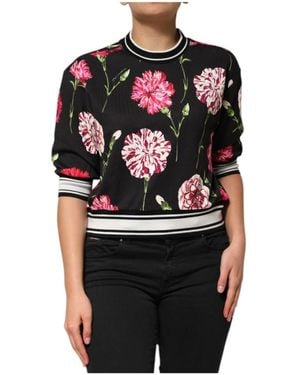Dolce & Gabbana Sweatshirts - Black