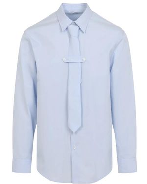 Dries Van Noten Cilian Hemd - Blau