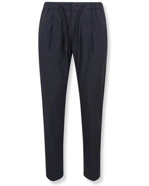 Herno Broeken ,Blauw ,Nylon Nylon Maestro Broek
