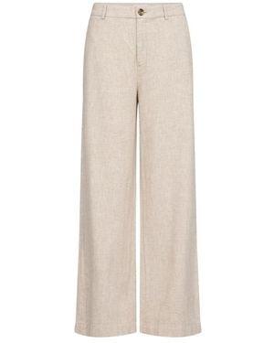 Part Two Wide Trousers - Natural
