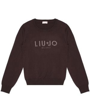 Liu Jo Round-Neck Knitwear - Violet