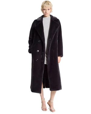 Michael Kors Double-Breasted Coats - Black
