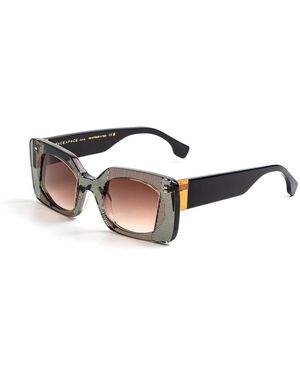 Face A Face Sunglasses - Brown