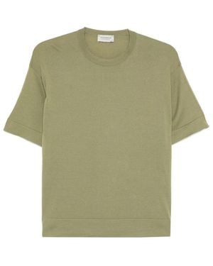 John Smedley Round-Neck Knitwear - Verde