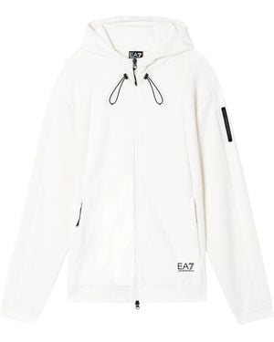 EA7 Zip-Throughs - White