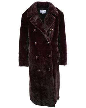 Stand Studio Double-Breasted Coats - Black