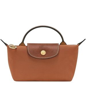Longchamp Le Pliage Original Pouch - Braun