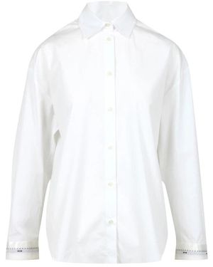 MSGM Shirts - Bianco