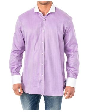 La Martina Casual Shirts - Purple