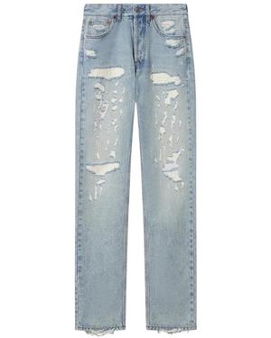 Isabel Marant Straight Jeans - Azul