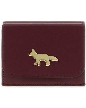 Maison Kitsuné Wallets & Cardholders - Morado