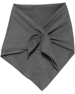 Carven At302 Knoten-Schal - Grau