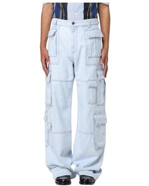 Versace Wide Jeans - Blue