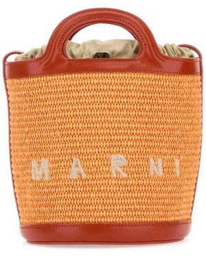 Marni Tropicalia Eimer Tasche - Orange