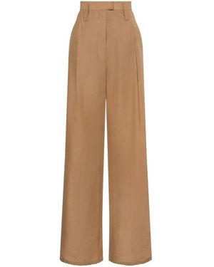 Philosophy Di Lorenzo Serafini Wide Trousers - Brown
