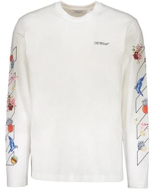 Off-White c/o Virgil Abloh Long Sleeve Tops - White