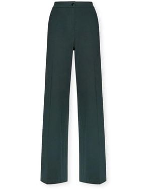 Elena Miro Wide Trousers - Verde