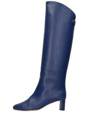 Maison Skorpios Heeled Boots - Azul