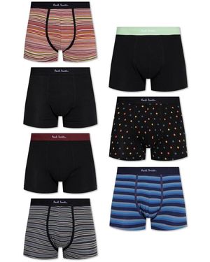 Paul Smith Zeven Boxer Briefs - Zwart