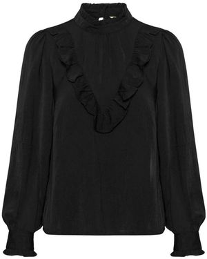 Cream Blouses - Noir