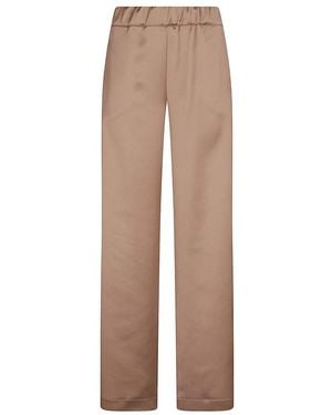 D.exterior Wide Trousers - Brown