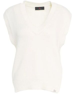 Peuterey V-Neck Knitwear - White