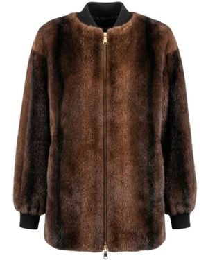 Ermanno Scervino Jassen ,Veelkleurig ,Jas - Bruin