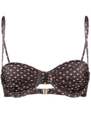 Faithfull the Brand Badmode ,Bruin ,Stefania Bikini Top