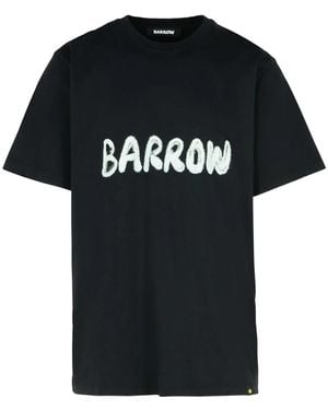Barrow Nero Jersey T-Shirt - Schwarz