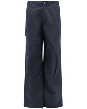 Burberry Wide Trousers - Azul