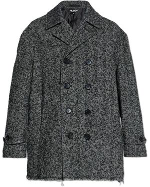 Comme des Garçons Double-Breasted Coats - Gris