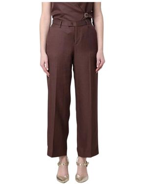 PT01 Straight Trousers - Marron
