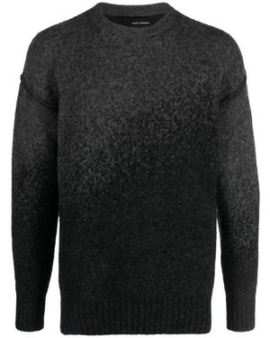 Isabel Benenato Round-Neck Knitwear - Black