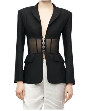 Just Cavalli Manschettenjacke - Schwarz